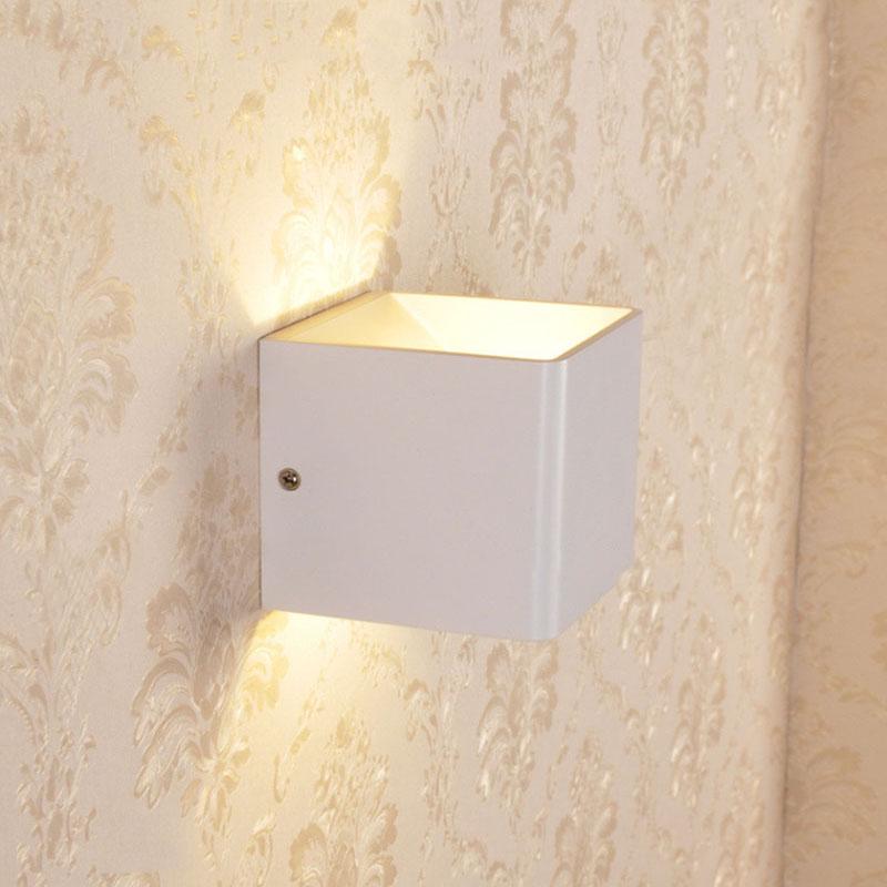 Calarbo™ Modern LED Up Down Cube Wall Lamp Light