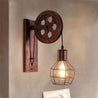 Calarbo™ Loft - Industrial Vintage Pulley Wall Mounted Lamp Rustic Light
