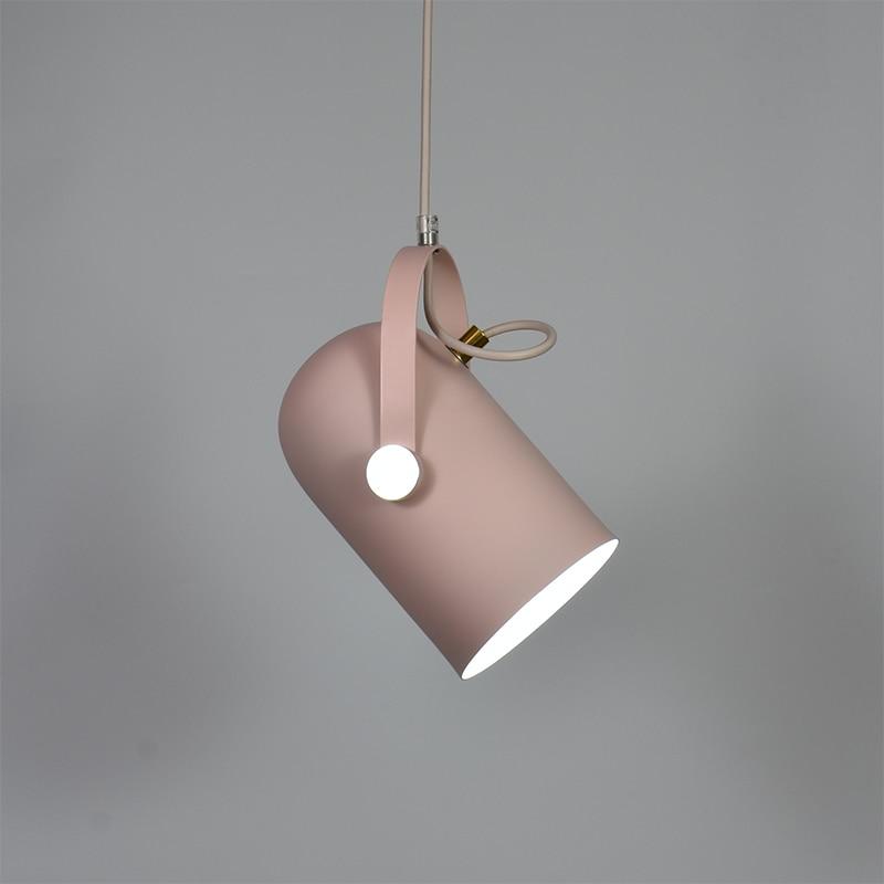 Calarbo™ Modern Nordic Angled Drop Light Pink Light