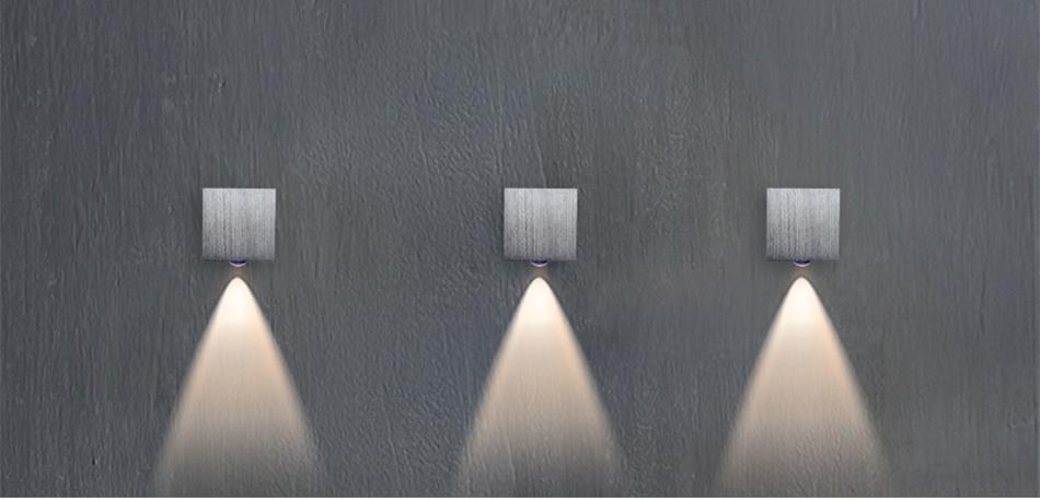 Calarbo™ Modern LED Cube Box Wall Lamp Light