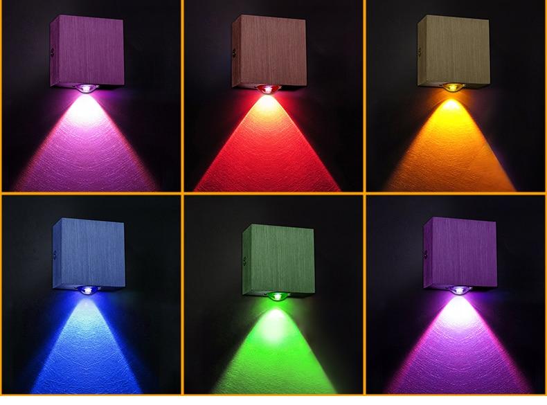 Calarbo™ Modern LED Cube Box Wall Lamp Light