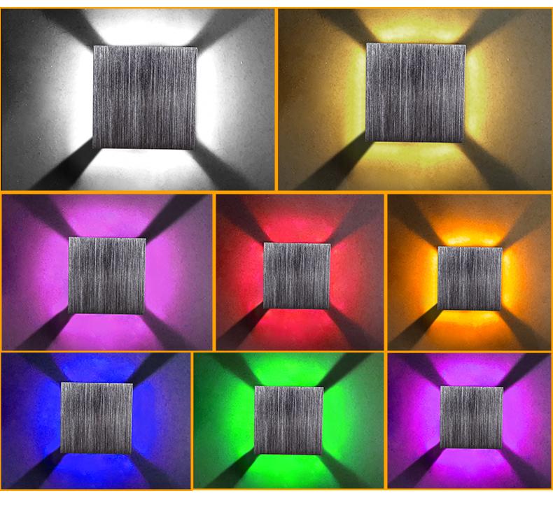 Calarbo™ Modern LED Cube Box Wall Lamp Light