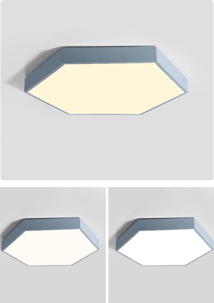 Calarbo™ Hex Ceiling Lights Blue Light