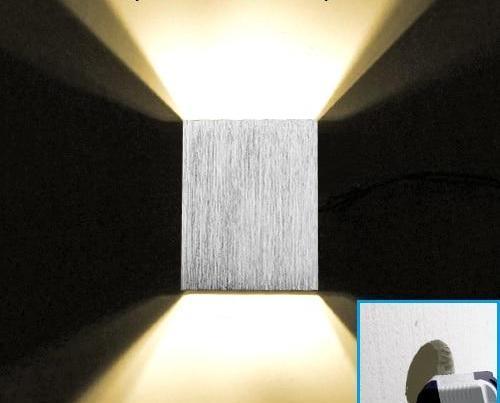 Calarbo™ Modern LED Cube Box Wall Lamp 3W - 2 Heads Light