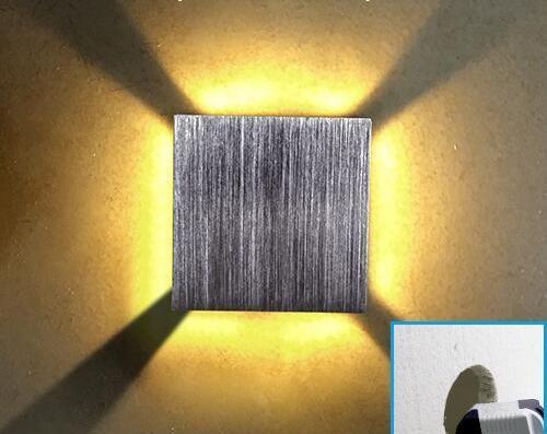 Calarbo™ Modern LED Cube Box Wall Lamp Full Square - 4 Heads Light