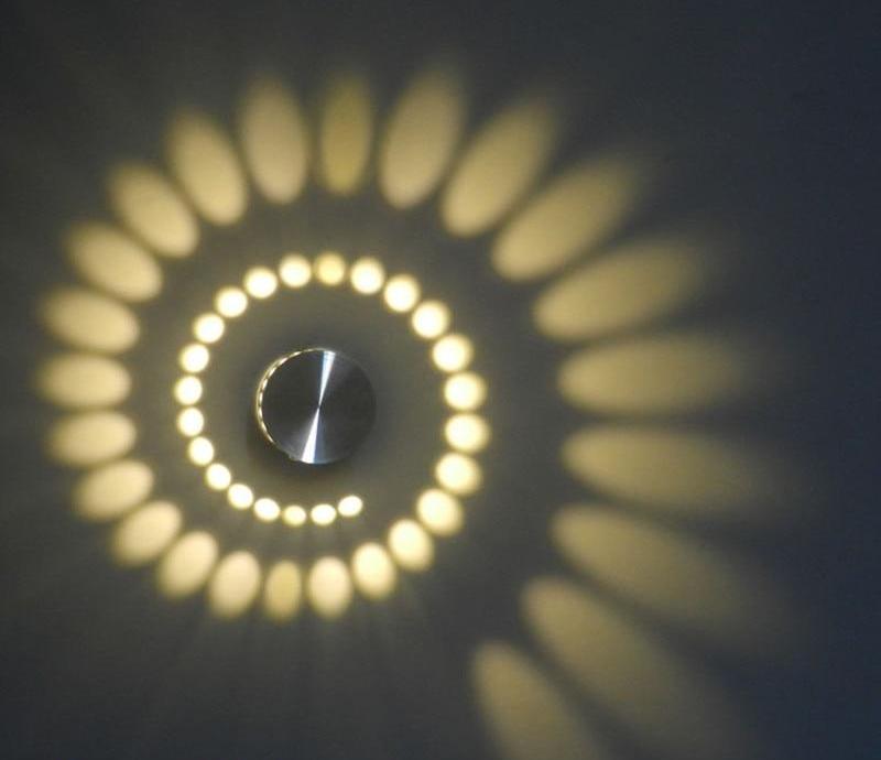 Calarbo™ Modern Swirl LED Ceiling Light Warm White Light