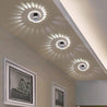 Calarbo™ Modern Swirl LED Ceiling Light White Light