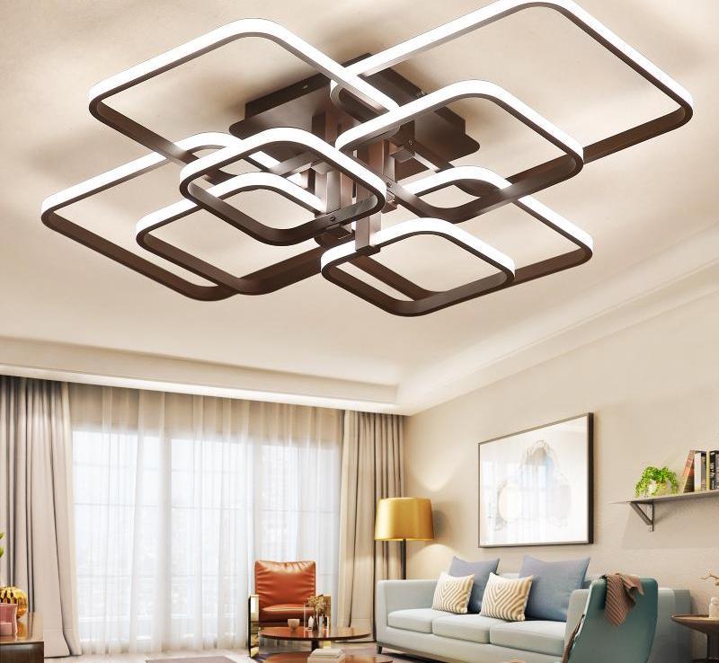 Calarbo™ Layered Square Modern LED Chandelier Chandelier