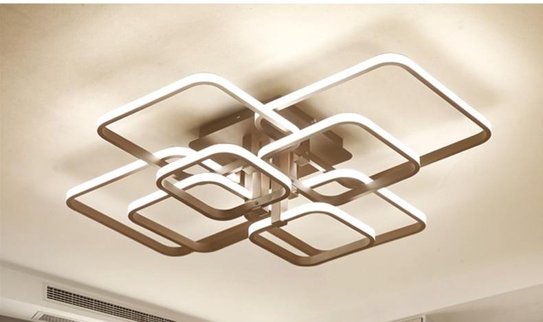 Calarbo™ Layered Square Modern LED Chandelier Chandelier