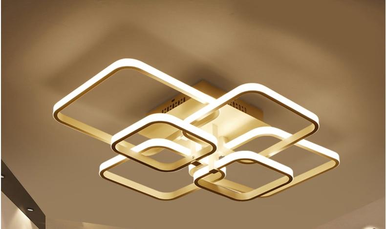 Calarbo™ Layered Square Modern LED Chandelier Chandelier