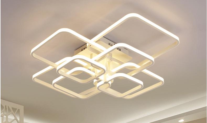 Calarbo™ Layered Square Modern LED Chandelier Chandelier