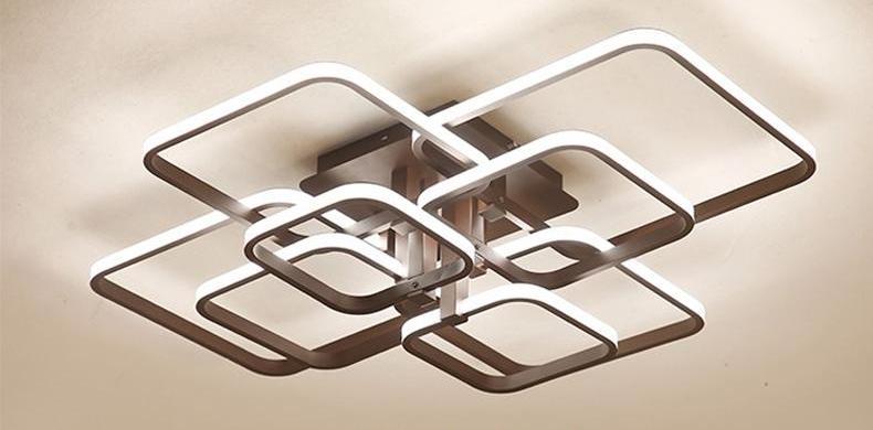 Calarbo™ Layered Square Modern LED Chandelier Chandelier