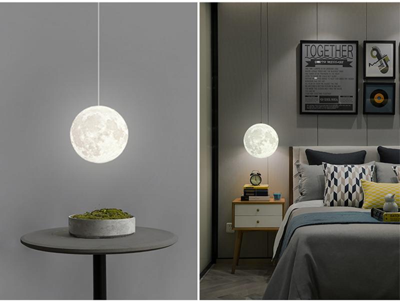 Calarbo™ Full Moon 3D Hanging Lamp Light