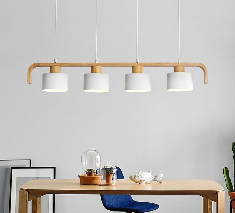 Calarbo™ Modern Nordic LED Pendant Lamp White 4 Light