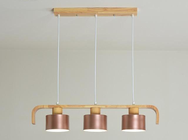 Calarbo™ Modern Nordic LED Pendant Lamp Rose Gold 3 Light