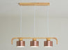 Calarbo™ Modern Nordic LED Pendant Lamp Rose Gold 3 Light