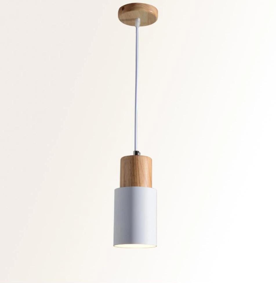 Calarbo™ Designer Nordic Wooden Base Hanging Light White Light