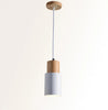 Calarbo™ Designer Nordic Wooden Base Hanging Light White Light