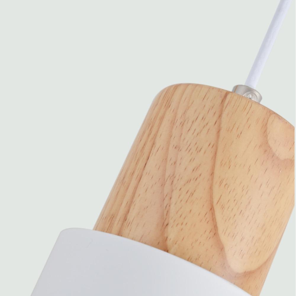 Calarbo™ Designer Nordic Wooden Base Hanging Light Light
