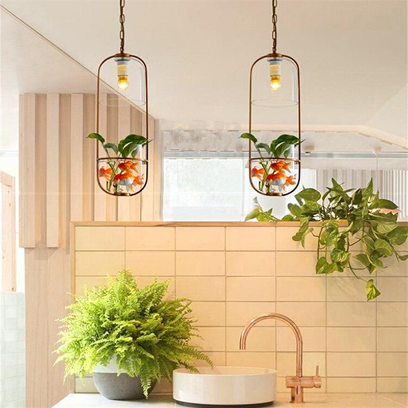 Calarbo™ Lileas - Modern Hanging Planter Lamp Light