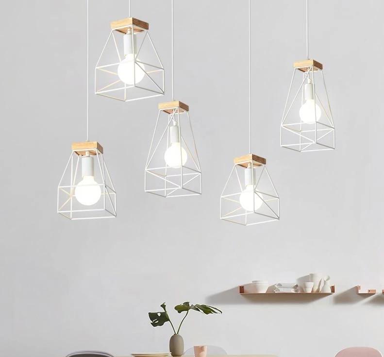 Calarbo™ Fender - Vintage Hanging Cage Lamp Small - 6" x 8.5" Light