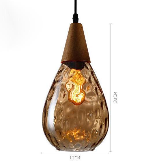 Calarbo™ Sergia - Modern Nordic Drop Glass Pendant Lamp Light
