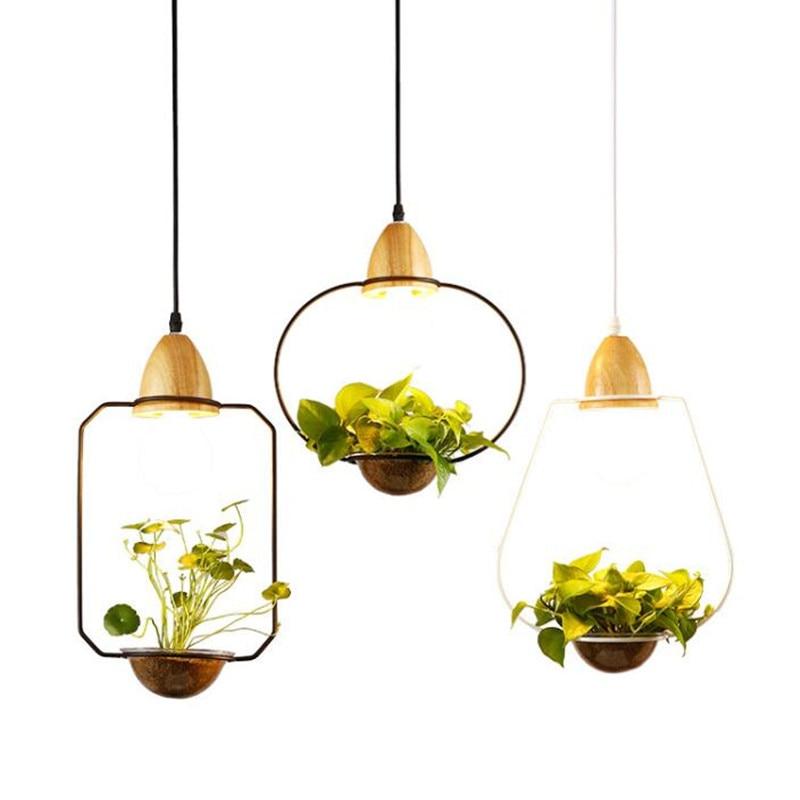 Calarbo™ Zox - Modern Nordic Iron Pendant Planter Lamp Light