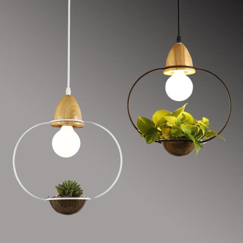 Calarbo™ Zox - Modern Nordic Iron Pendant Planter Lamp Light