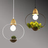 Calarbo™ Zox - Modern Nordic Iron Pendant Planter Lamp Light