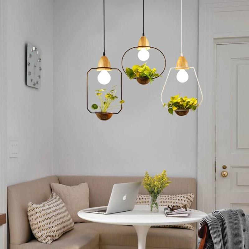 Calarbo™ Zox - Modern Nordic Iron Pendant Planter Lamp Light