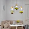 Calarbo™ Zox - Modern Nordic Iron Pendant Planter Lamp Light