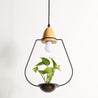 Calarbo™ Zox - Modern Nordic Iron Pendant Planter Lamp Cone Black Light