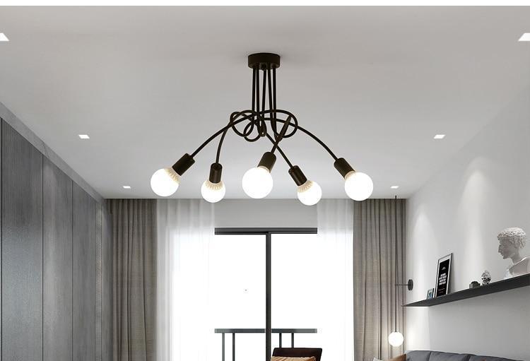 Calarbo™ Modern Industrial Loft Chandelier Chandelier