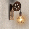 Calarbo™ Loft - Industrial Vintage Pulley Wall Mounted Lamp Bronze Light