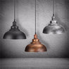 Calarbo™ Crios - Vintage Industrial Dome Hanging Lamp Black Light