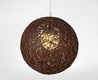 Calarbo™ Hilde - Vintage Wicker Pendant Lamp Coffee Light