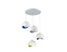 Calarbo™ Atupa - Dome Hanging Pendant Lighting 4 Piece Round Light