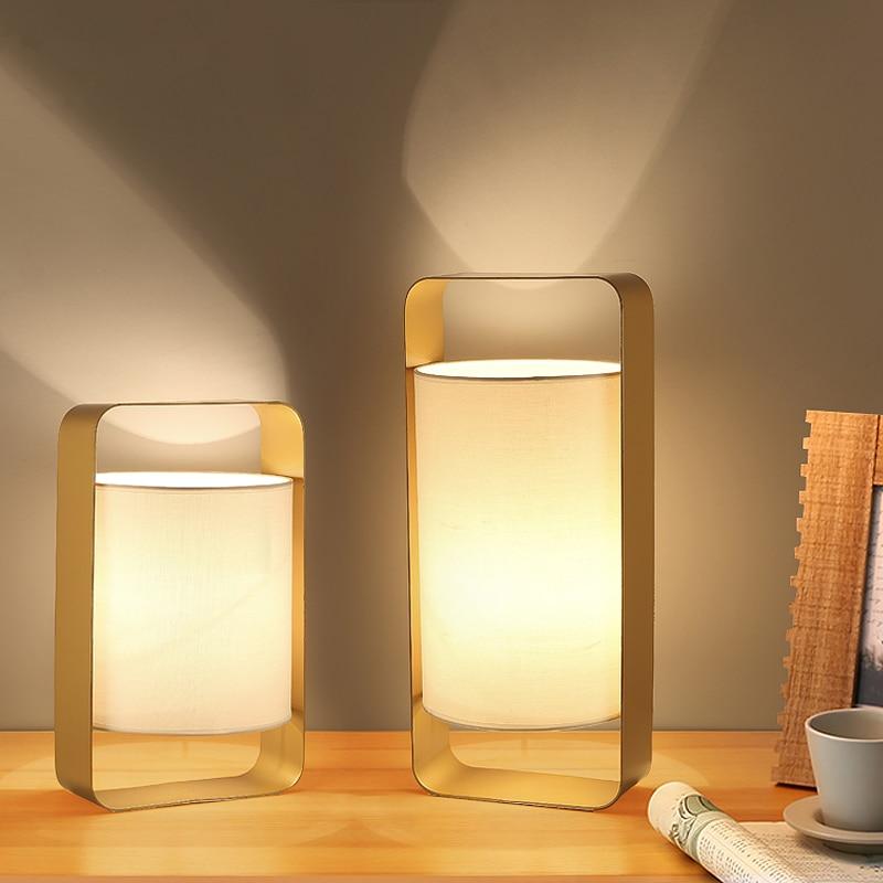 Calarbo™ Nate - Modern Frame Floating Lantern Desk Lamp Light