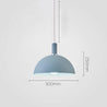 Calarbo™ Modern Nordic Round Lampshade Hanging Light Blue Light