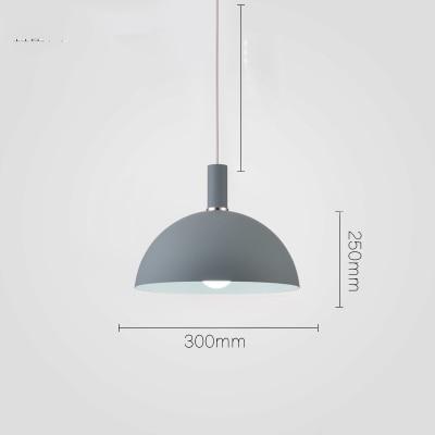 Calarbo™ Modern Nordic Round Lampshade Hanging Light Light Grey Light