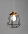 Calarbo™ Modern Nordic Wrought Iron Hanging Cage Lamp Tall Style Light