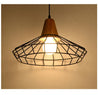 Calarbo™ Modern Nordic Wrought Iron Hanging Cage Lamp Light