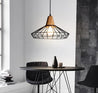 Calarbo™ Modern Nordic Wrought Iron Hanging Cage Lamp Light