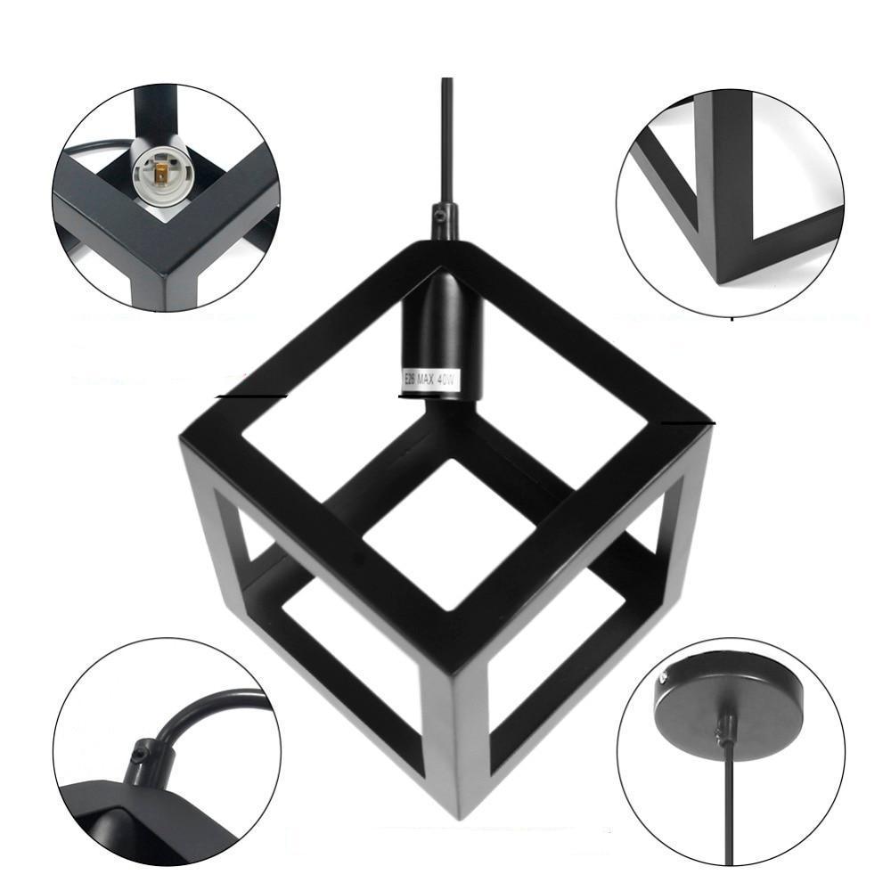 Calarbo™ Caerus - Modern Nordic Geometric Cube Hanging Lamp Light