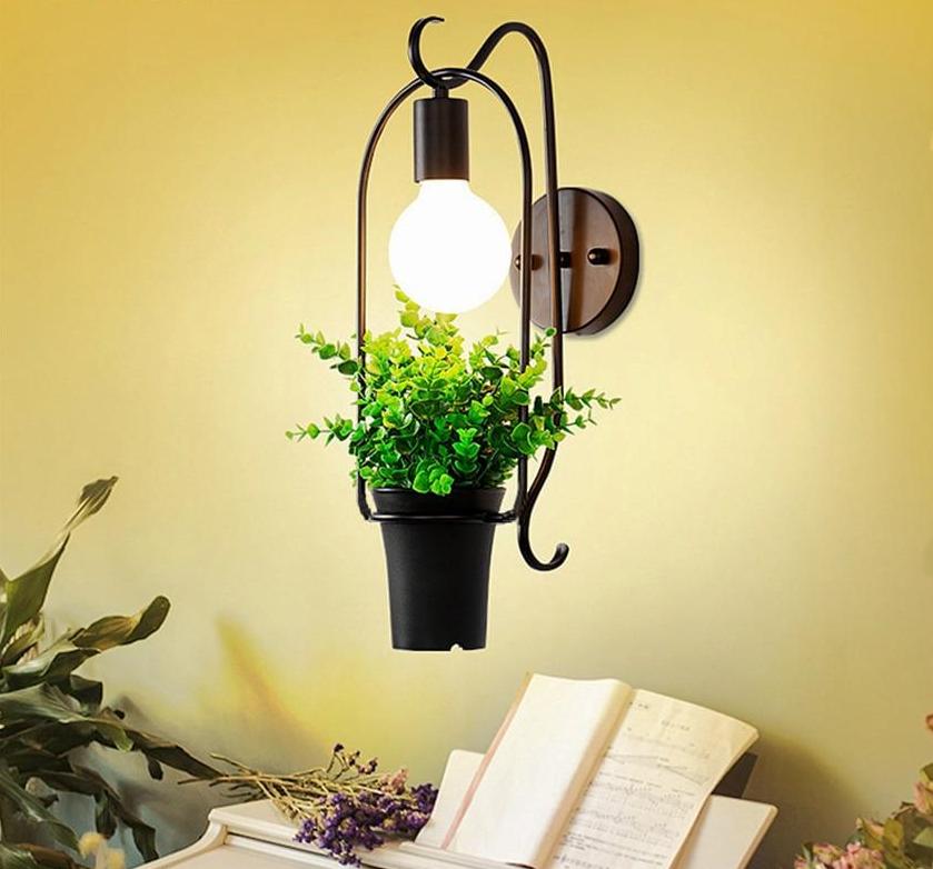 Calarbo™ Brielle - Modern Nordic Planter Wall Lamp Light