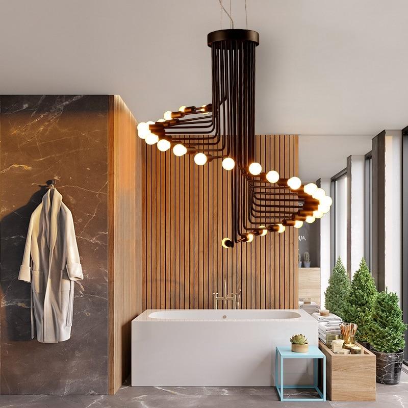 Calarbo™ Ava - Modern Nordic Spiral Chandelier Chandelier