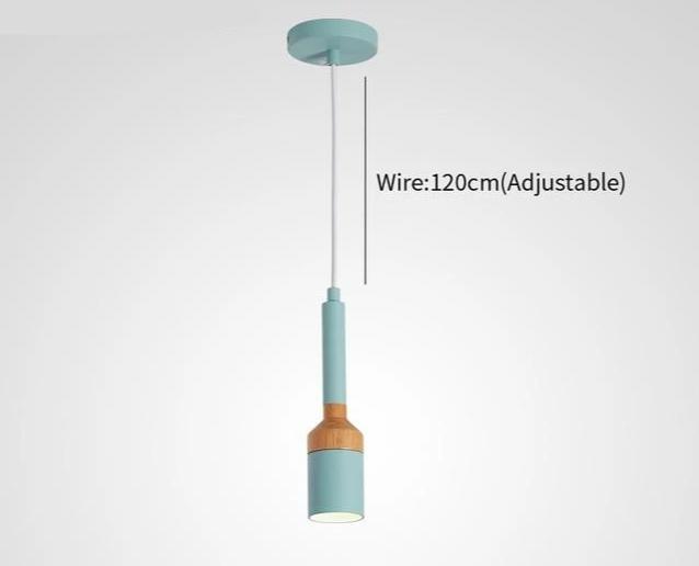 Calarbo™ Butler - Modern Nordic LED Brush Pendant Light Blue 1 x Lamp Light