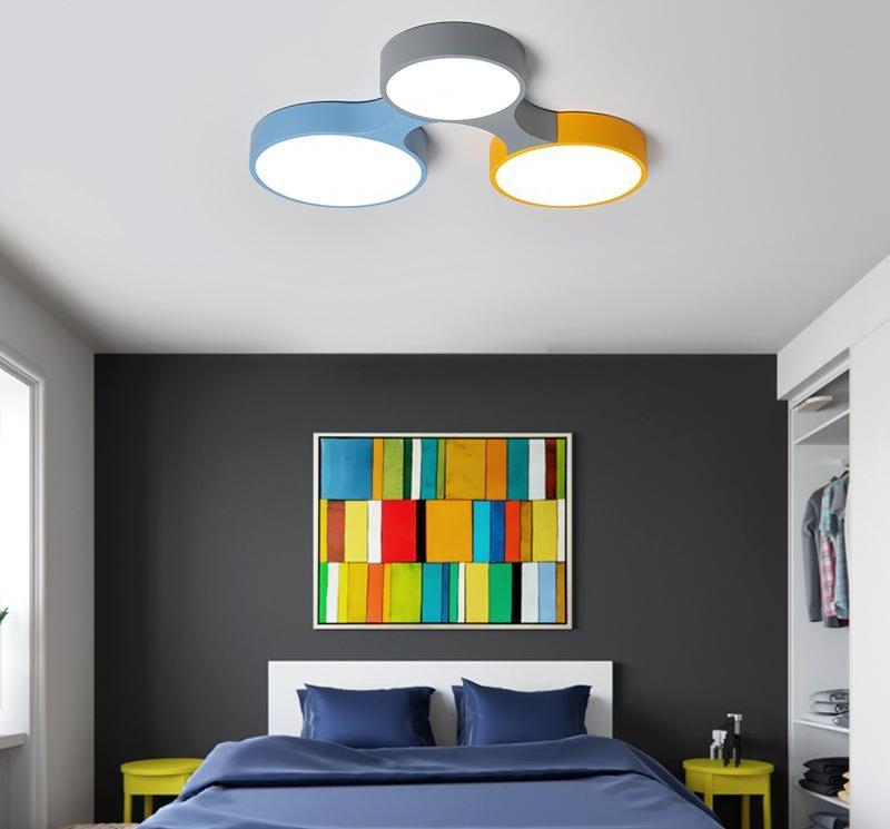 Calarbo™ Cogs - Modern Nordic Colorful Ceiling Light 3 Lamps - 24" Light
