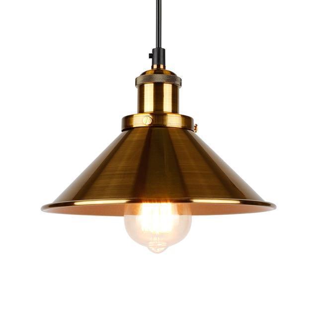 Calarbo™ Pius - Modern Shade Hanging Lamp Gold Light