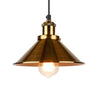 Calarbo™ Pius - Modern Shade Hanging Lamp Gold Light
